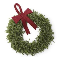 Gry & Sif -Small Wreath w/Red Bow