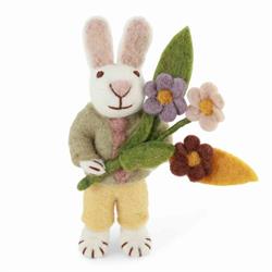Gry & Sif - Kanin m/ slips & blomster