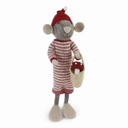 Gry & Sif - Julemus i kæmpestørrelse, 60 cm