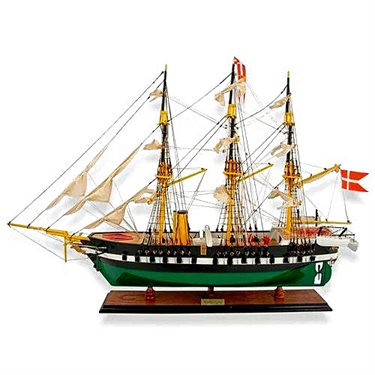 Fregatten Jylland dansk fregat fra 1860 - 80 cm