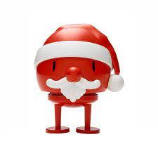 Hoptimist Medium Santa Claus Bumble - 10 cm - Rød