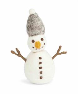 Gry & Sif -Snowman w/Grey Hat