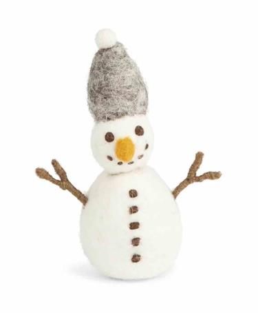Gry & Sif -Snowman w/Grey Hat