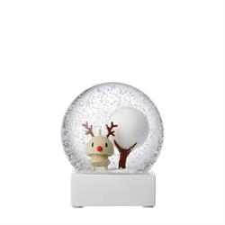 HOPTIMIST - Rudolf Snow Globe