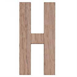 BOGSTAV - H - VALNØD ( 6 stk tilbage)