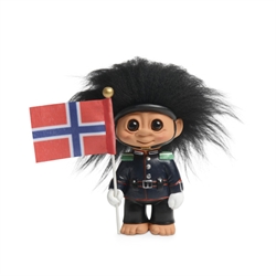 Lykketrold - NORSK GARDER MED FLAG