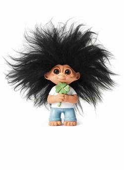 Lykketrold - Firkløveren, 9 cm