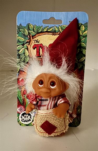 Dam trolde - skovnissepige 9 cm