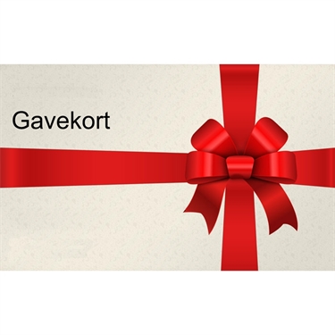 Gavekort 900,- DKK