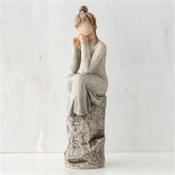 WILLOW TREE - PATIENCE H:18 CM