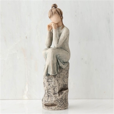 WILLOW TREE - PATIENCE H:18 CM